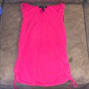 Ralph Lauren casual pink top